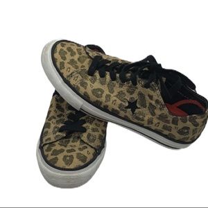 Animal Print Women’s Converse size 6.5